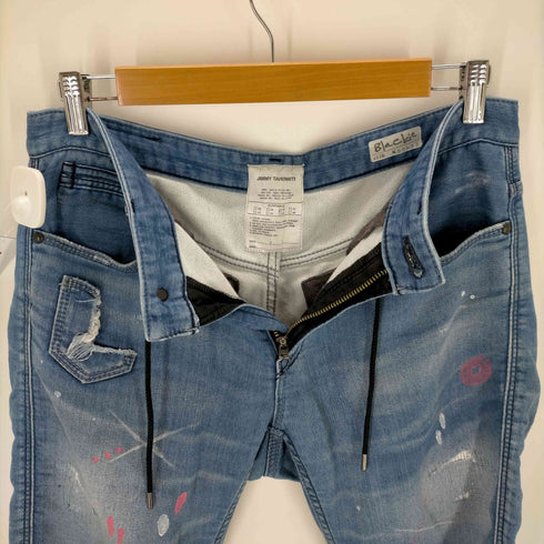 ジミータバニティ JIMMY TAVERNITI blackie USED加工 スキニーパンツ メンズ 30