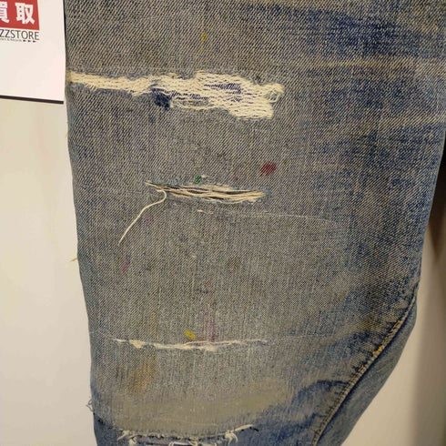 リーバイス LEVI STRAUSS&CO 70s~80s 赤耳 内股シングル イエローステッチ 縦落ち デニムパンツ メンズ