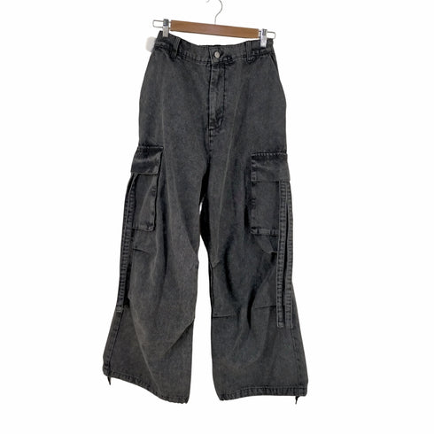 リル LILL ヴィンテージライクデニム ワイドスラックスカーゴパンツ メンズ JPN:M