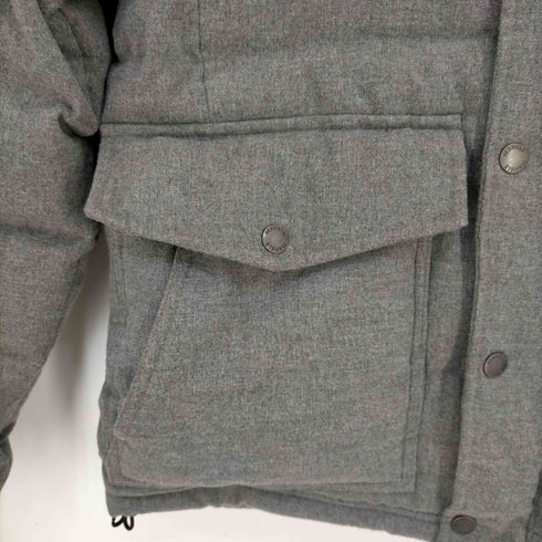 ペンフィールド Penfield ロゴ刺繍 フードファー ジップアップ 中綿ジャケット メンズ JPN:M