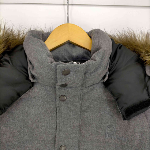 ペンフィールド Penfield ロゴ刺繍 フードファー ジップアップ 中綿ジャケット メンズ JPN:M