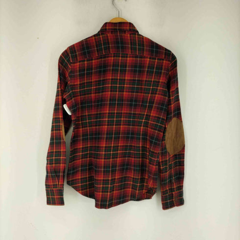 ラルフローレン RALPH LAUREN チェック 長袖シャツ エルボパッチ レディース 11