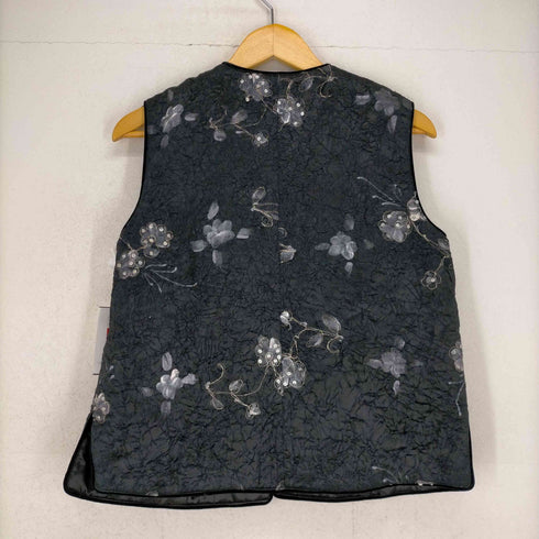刺繍チャイナボタンベスト メンズ 42