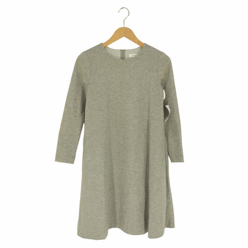 ミスセレクト m's select BASIC A LINE DRESS ノーカラーワンピース レディース JPN:36
