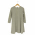 ミスセレクト m's select BASIC A LINE DRESS ノーカラーワンピース レディース JPN:36