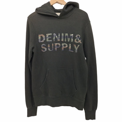 デニムアンドサプライ ラルフローレン DENIM & SUPPLY RALPH LAUREN ロゴ刺繍 プルオーバーパーカー メンズ import:S