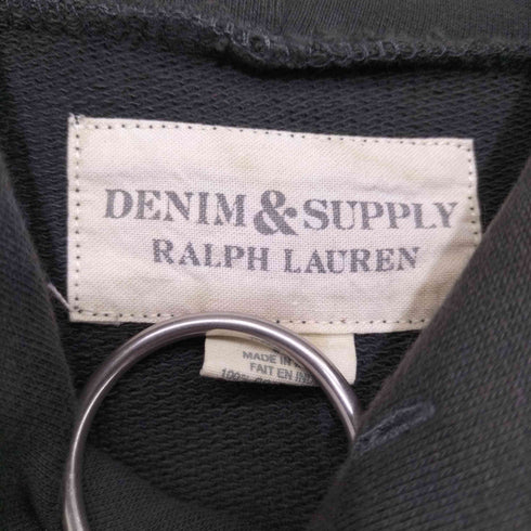 デニムアンドサプライ ラルフローレン DENIM & SUPPLY RALPH LAUREN ロゴ刺繍 プルオーバーパーカー メンズ import:S