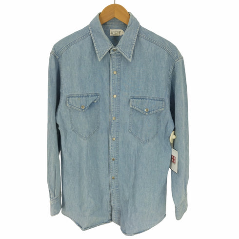 ジェイクルー J.CREW 90s 巨人タグ デニムシャツ メンズ import:S