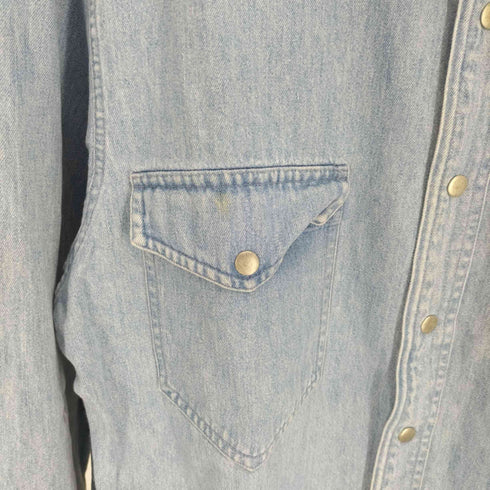 ジェイクルー J.CREW 90s 巨人タグ デニムシャツ メンズ import:S