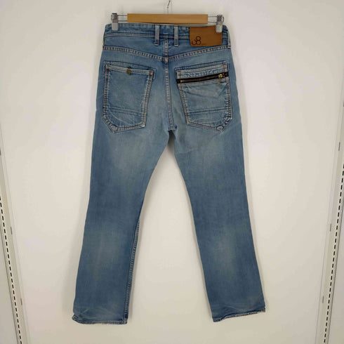 ジョンブル Johnbull ウォッシュドストレートデニムパンツ メンズ JPN:M