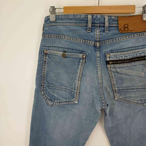 ジョンブル Johnbull ウォッシュドストレートデニムパンツ メンズ JPN:M
