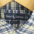 ラルフローレン RALPH LAUREN 90s BLAIRE ポニー刺繍 BD S/S チェック柄 シャツ メンズ import:S