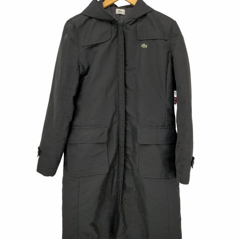 ラコステ LACOSTE 中綿 フーデッドロングコート レディース JPN:40