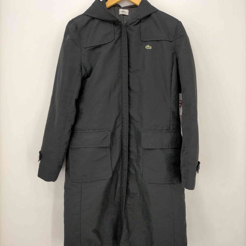ラコステ LACOSTE 中綿 フーデッドロングコート レディース JPN:40