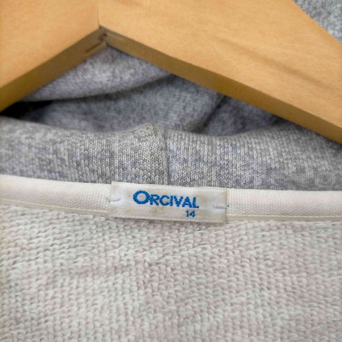 オーチバル ORCIVAL ダブルジップ スウェットパーカー レディース 14