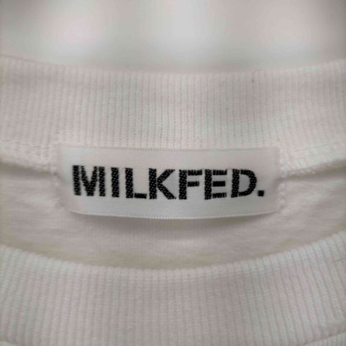 ミルクフェド MILK FED BOXロゴ 半袖ワンピース レディース ONE SIZE