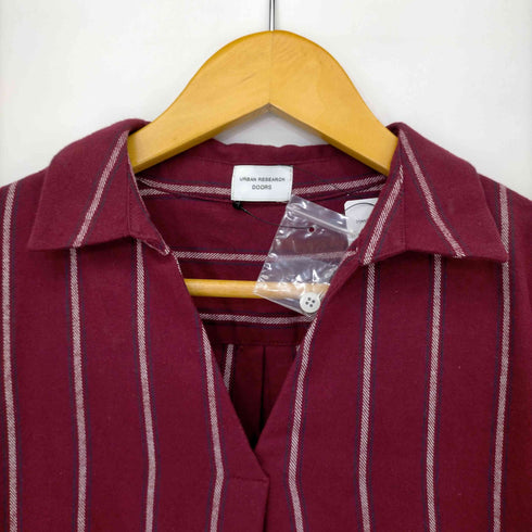 アーバンリサーチドアーズ URBAN RESEARCH DOORS レジメンタルストライプ スキッパー ワンピース レディース ONE SIZE