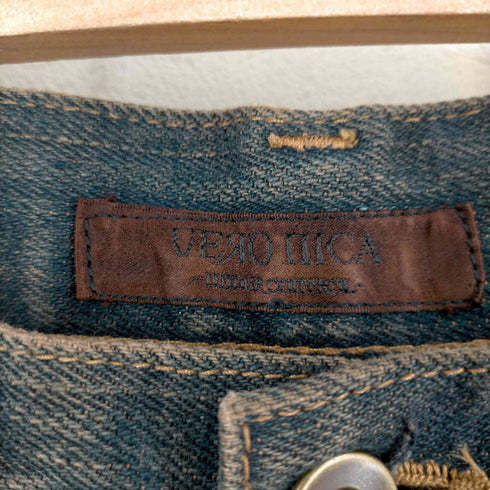 VERONICA BEARD ヴィンテージ加工 ロールアップデニムパンツ レディース JPN:S