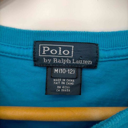ポロバイラルフローレン Polo by RALPH LAUREN ポニー刺繍 半袖Tシャツ レディース M(10-12)
