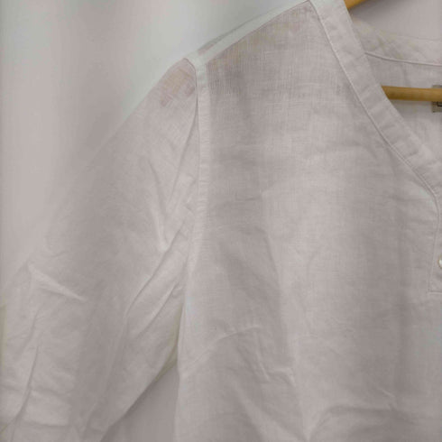 エルエルビーン L.L.Bean 七分袖リネンシャツ レディース JPN:L