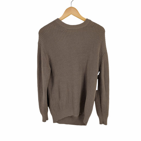ユナイテッドアローズグリーンレーベルリラクシング UNITED ARROWS green label relaxing AC 畦 クルーネック ニット メンズ JPN:S