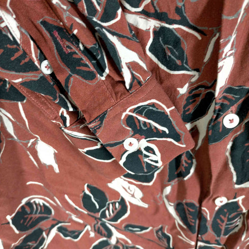 ザラ ZARA 総柄シャツ メンズ JPN:S