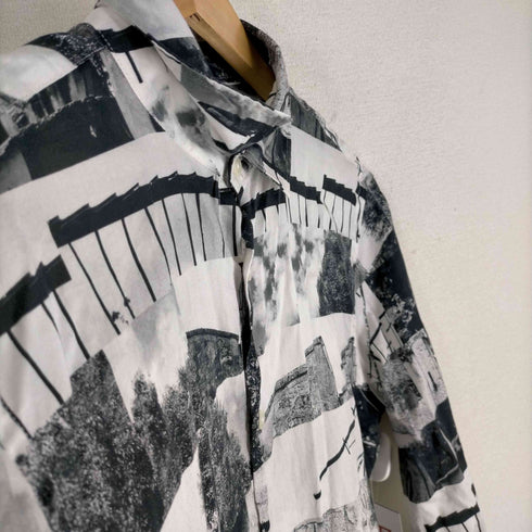 ザラ ZARA 総柄シャツ メンズ JPN:L