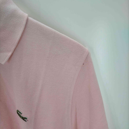 ラコステ LACOSTE フランス製 ワンポイント刺繍 ポロシャツ メンズ JPN:4