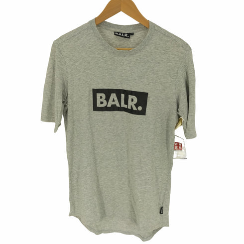 ボーラー BALR ボックス ロゴ プリント S/S Tシャツ メンズ import:S