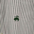 ブルックスブラザーズ BROOKS BROTHERS REGENT FIT ロゴ刺繍ボタンダウンL/Sストライプシャツ メンズ JPN:S