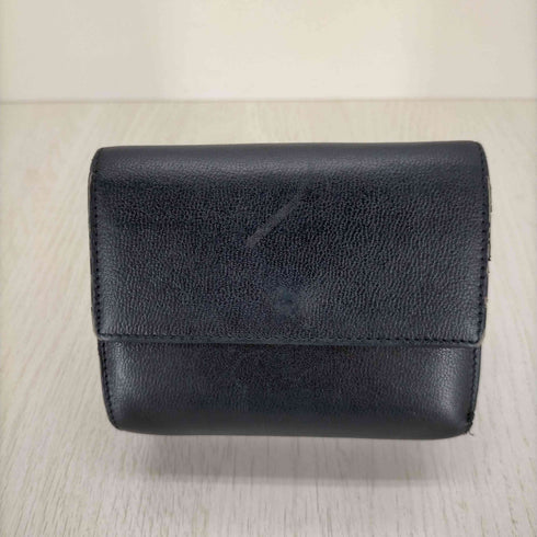 ジバンシィ GIVENCHY ロゴ型押しレザー二つ折り財布 メンズ