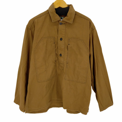 ポストオーバーオールズ POST OALLS Army Shirt Vintage Sateen メンズ M