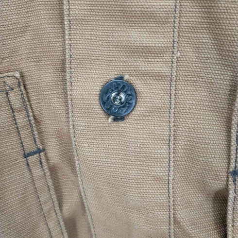 ポストオーバーオールズ POST OALLS Army Shirt Vintage Sateen メンズ M