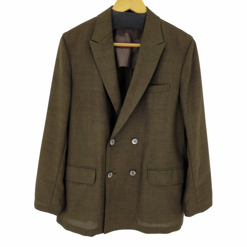 ビームスプラス BEAMS+ 23SS コンフォート 模紗 4ボタン ダブルブレステッド ジャケット メンズ JPN:M