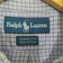 ラルフローレン RALPH LAUREN 80-90s YARMOUTH ポニー刺繍 チェック柄ボタンダウンコットンロングスリーブシャツ メンズ