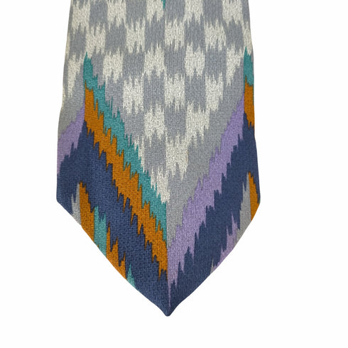 ミッソーニ MISSONI 総柄シルクネクタイ メンズ