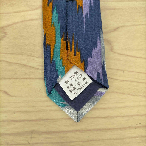 ミッソーニ MISSONI 総柄シルクネクタイ メンズ