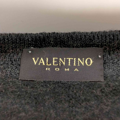 ヴァレンチノローマ valentino roma イタリア製 Vネックニット レディース