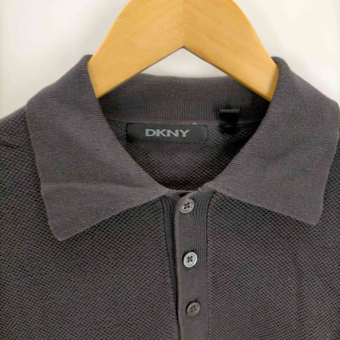 ダナキャランニューヨーク DKNY 90-00S 鹿の子ポロシャツ メンズ JPN:L