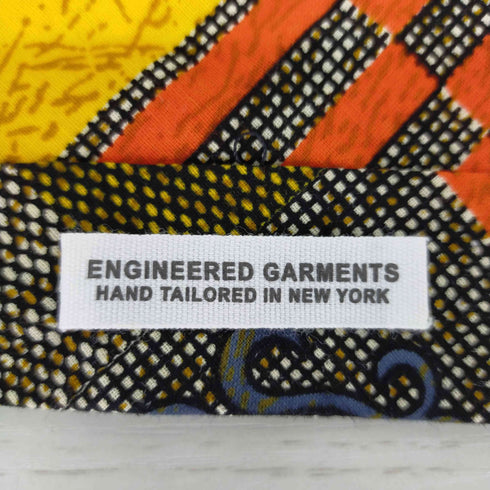 エンジニアードガーメンツ Engineered Garments 総柄コットンネクタイ メンズ