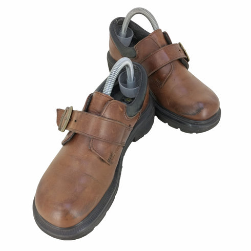 ドクターマーチン Dr.Martens イングランド製 モンクストラップ レザーチャンキーシューズ レディース 3