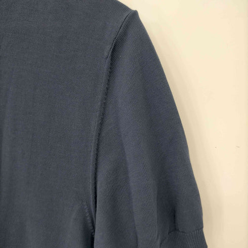 ビームスエフ BEAMS F イタリア製 コットンクルーネック半袖ニット メンズ 50