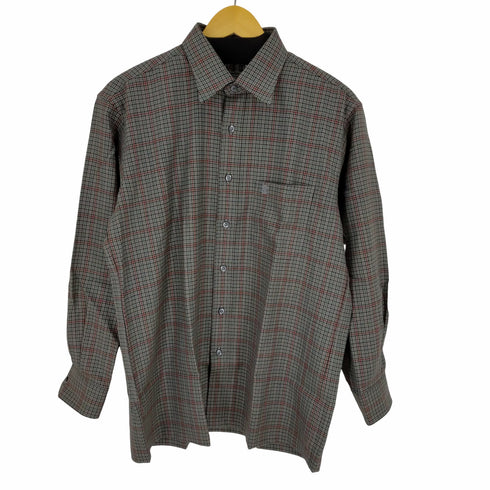 ダックス DAKS ワンポケットチャックネルシャツ メンズ JPN:L
