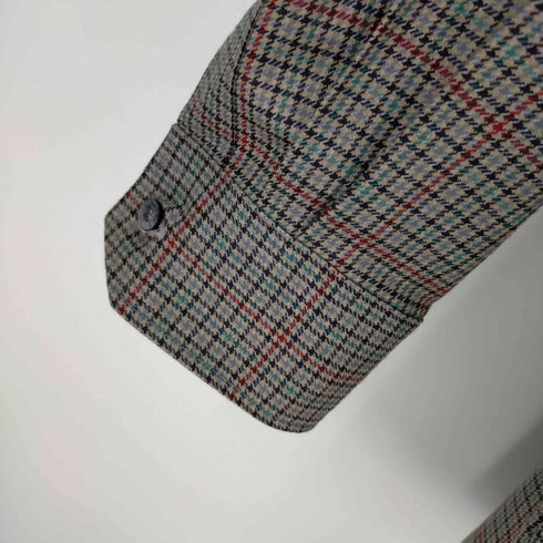 ダックス DAKS ワンポケットチャックネルシャツ メンズ JPN:L