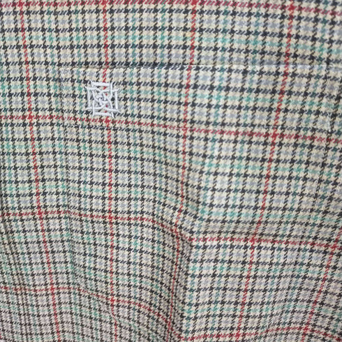 ダックス DAKS ワンポケットチャックネルシャツ メンズ JPN:L