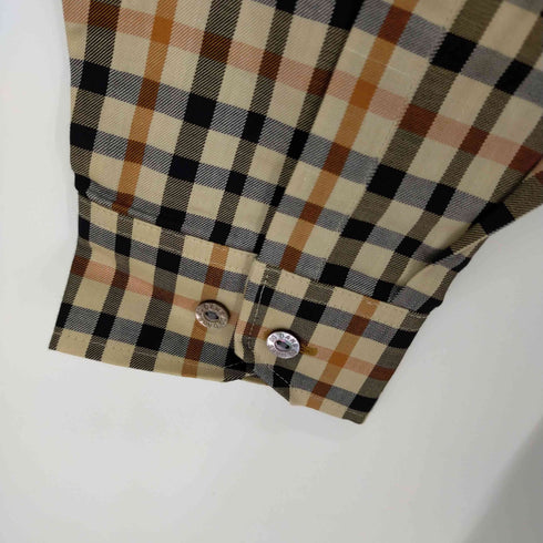 ダックスゴルフ DAKS GOLF ワンポケットチェックシャツ メンズ JPN:L