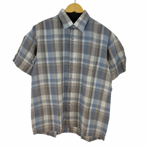ダックス DAKS S/Sチェックシャツ メンズ JPN:L