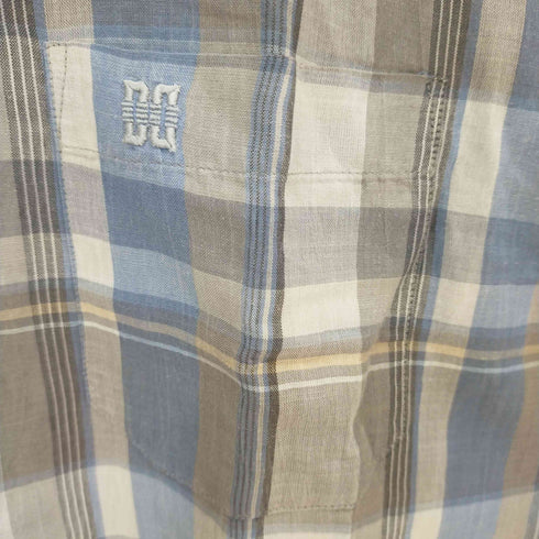 ダックス DAKS S/Sチェックシャツ メンズ JPN:L