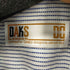 ダックス DAKS L/Sストライプシャツ ワンポケット メンズ