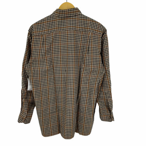 ダックス DAKS L/Sワンポケットチェックシャツ メンズ JPN:L